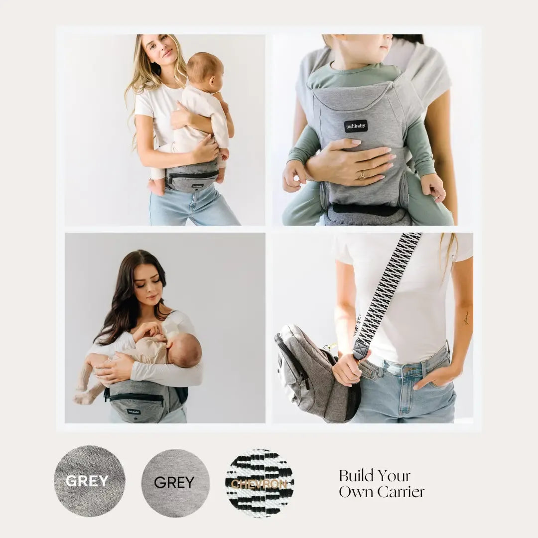 Ergonomic Baby Hip Seat Carrier 0-3Yrs, Safety Certified, Structured Support, YKK Zippers & Storage Pockets
