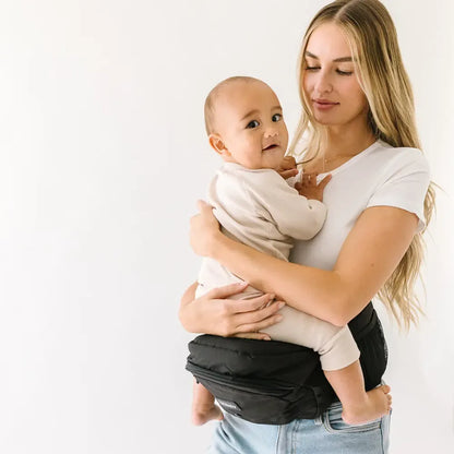 Ergonomic Baby Hip Seat Carrier 0-3Yrs, Safety Certified, Structured Support, YKK Zippers & Storage Pockets