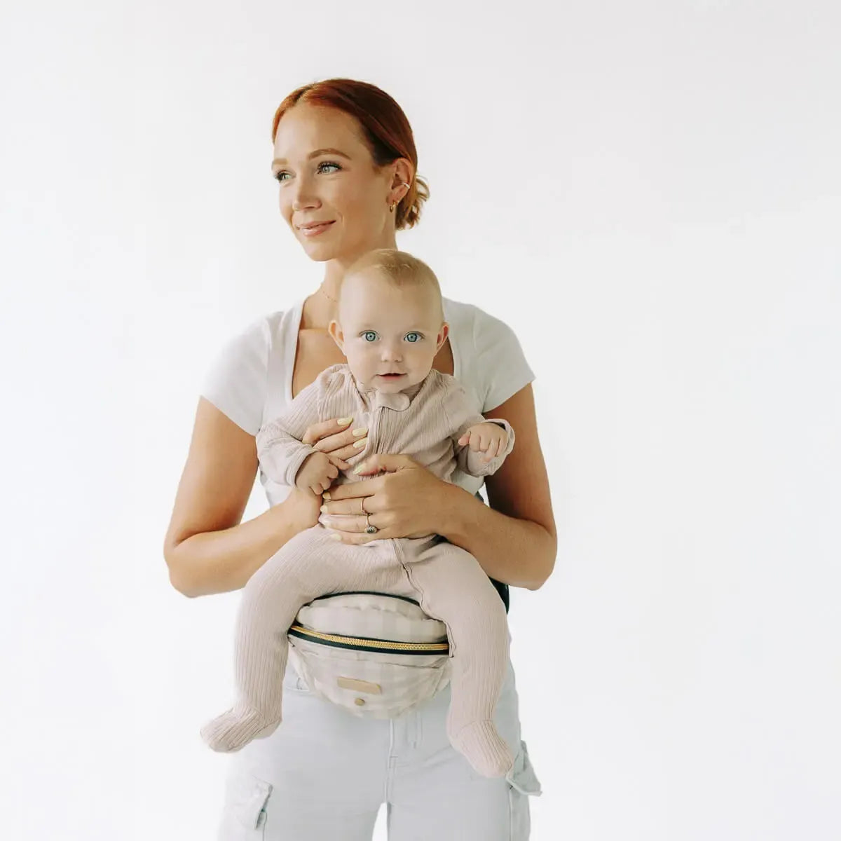 Ergonomic Baby Hip Seat Carrier 0-3Yrs, Safety Certified, Structured Support, YKK Zippers & Storage Pockets